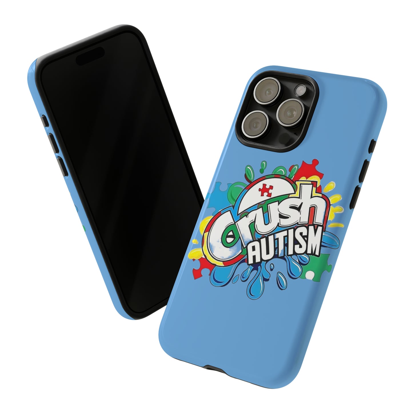Crush Autism Tough  Phone Cases