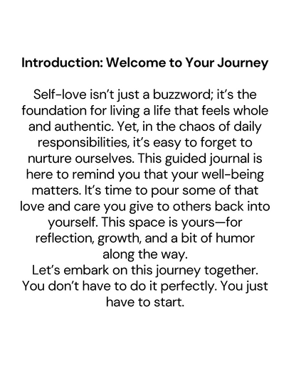 Embracing Me Guided Journal