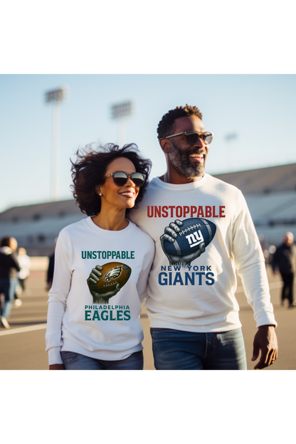 Unstoppable Grip – New York Giants Football Gear | Limited Drop Shirt, Wrap, Sticker