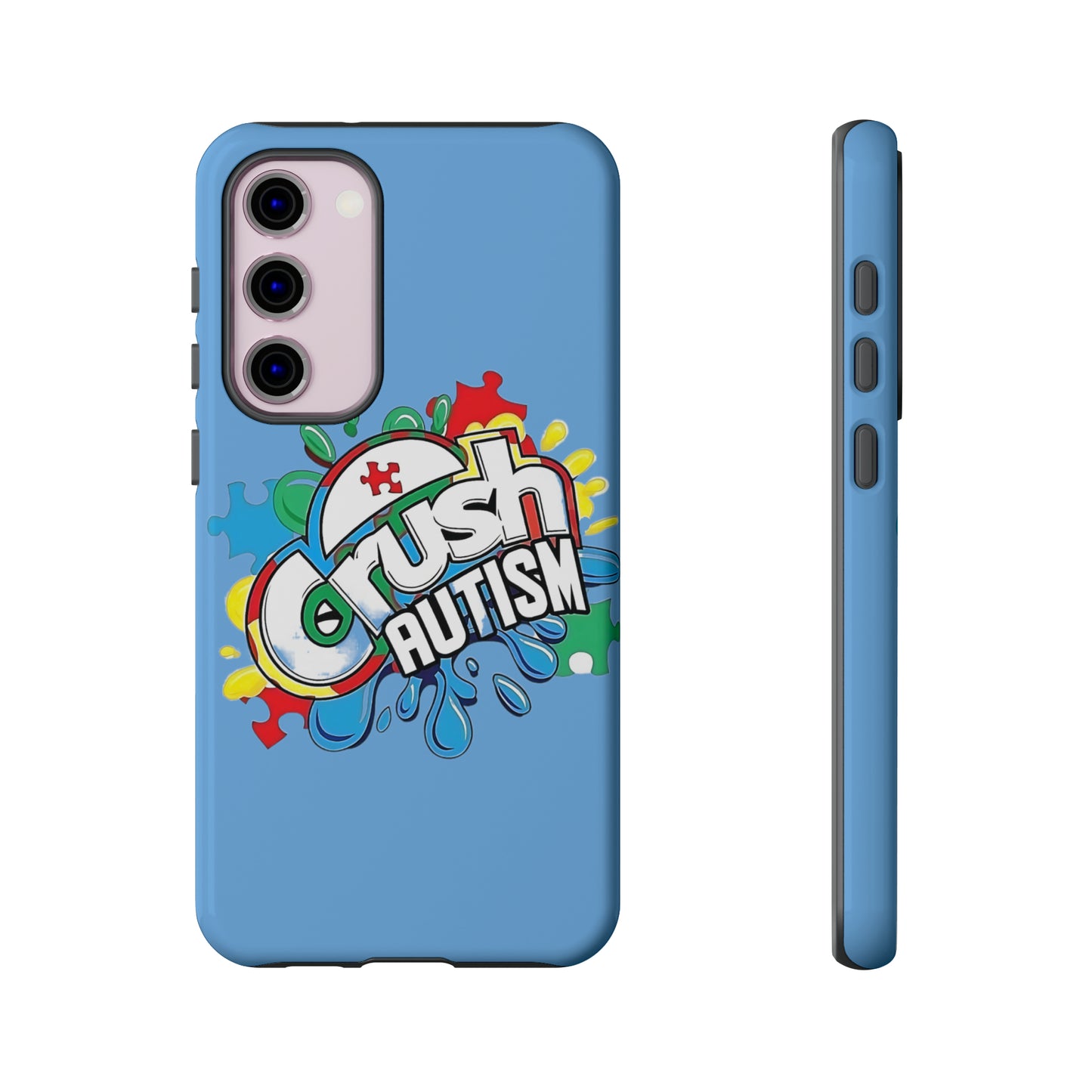 Crush Autism Tough  Phone Cases