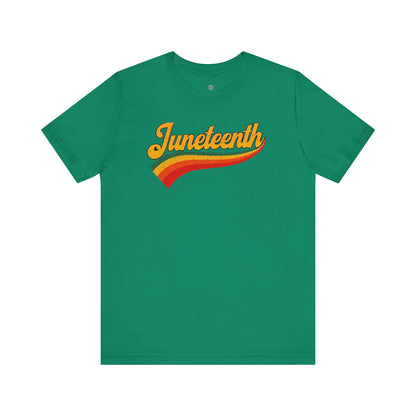 Retro Juneteenth T-shirt – Freedom in Full Color