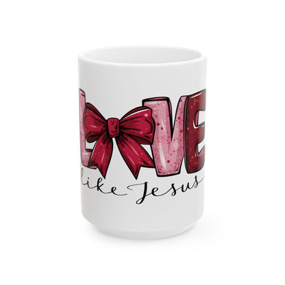 Mug Love Like Jesus Christian Gift