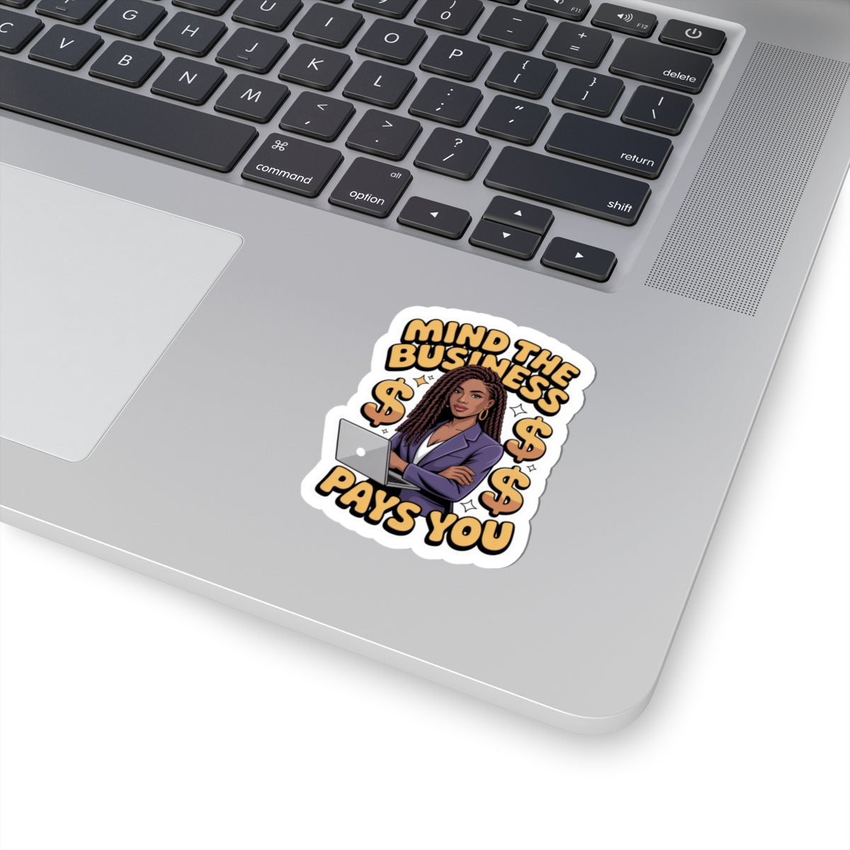 Mind the Business Kiss-Cut Stickers | Motivational Laptop Decal, Businesswoman Sticker, Office Decor, Entrepreneur Gift, Inspirational [...]