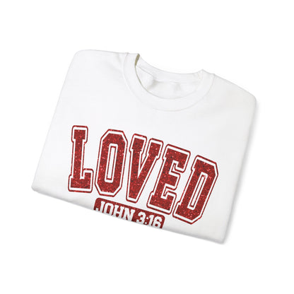 Loved 3:16  Crewneck Sweatshirt