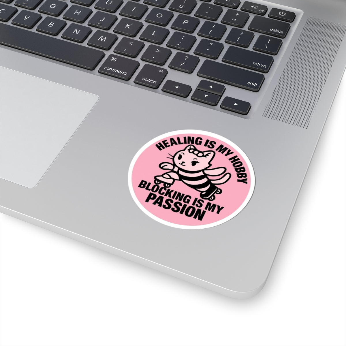 Cute Animal Healing Hobby Kiss-Cut Stickers, Fun Stickers for Water Bottles, Laptop Decor, Gifts for Cat Lovers, Journal Accessories