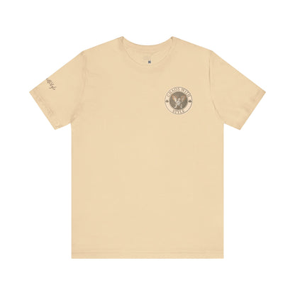 Chaos With Style – Badge of Honor Edition | Patch-Style Graphic Tee for Moms