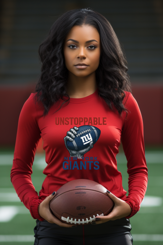 Unstoppable Grip – New York Giants Football Gear | Limited Drop Shirt, Wrap, Sticker
