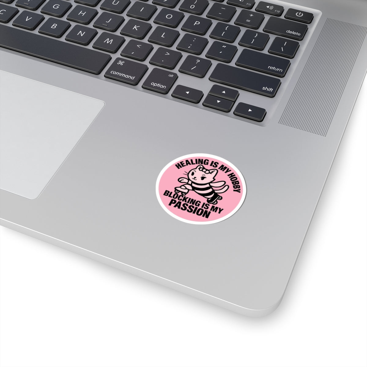 Cute Animal Healing Hobby Kiss-Cut Stickers, Fun Stickers for Water Bottles, Laptop Decor, Gifts for Cat Lovers, Journal Accessories
