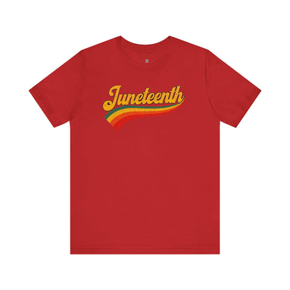 Retro Juneteenth T-shirt – Freedom in Full Color