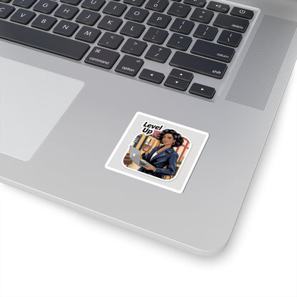 Empowering Kiss-Cut Stickers for Motivation, Laptop Decor, Office Spirit, Inspirational Reminders, Gift for Her