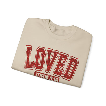 Loved 3:16  Crewneck Sweatshirt