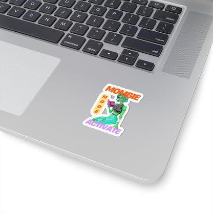 Mombie Mode Kiss-Cut Stickers | Fun Dorm Decor & Gifts for Moms