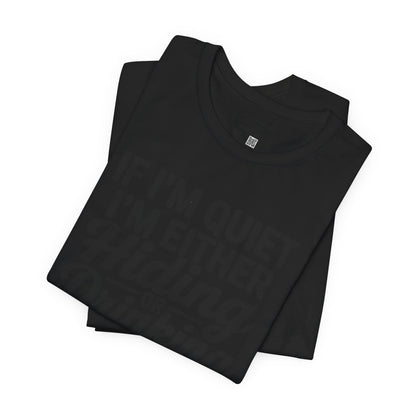 Funny Wine Quote Unisex Jersey Tee - Perfect Gift for Wine Lovers