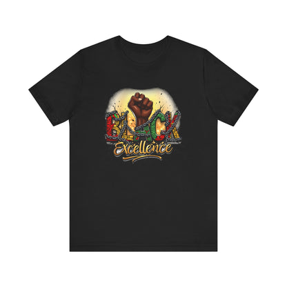 Black Excellence Jersey Short Sleeve Tee