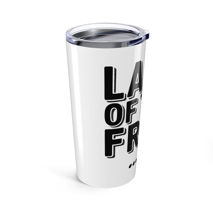 20oz Freedom-Themed Tumbler | Travel Mug, Coffee Cup, Patriotic Gift, Summer Essentials, Fun BBQ Accessory