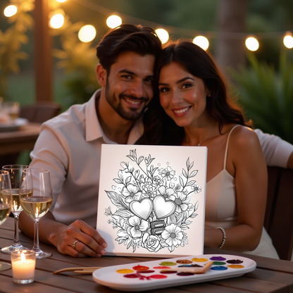 Color Me Calm printable digital Art