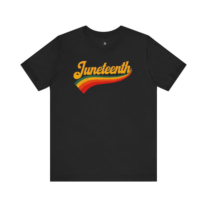 Retro Juneteenth T-shirt – Freedom in Full Color