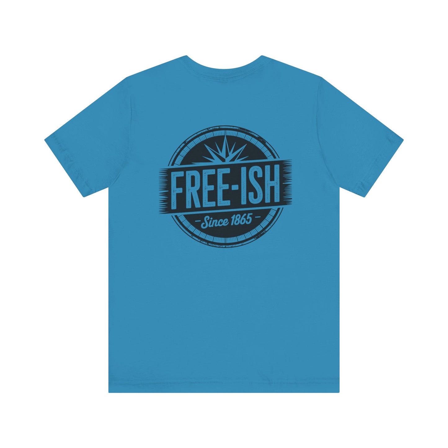 Free-Ish Unisex Tee - Fun Graphic T-Shirt for Cannabis Lovers, Ideal for Festivals, Gifting and Everyday Wear, Quirky Humor Shirt