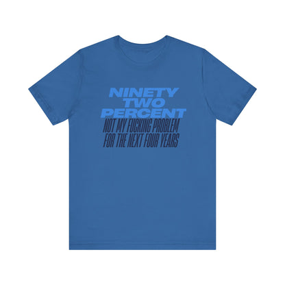 'Ninety Two Percent Not My Problem'- Embrace Your Care Free Spirit