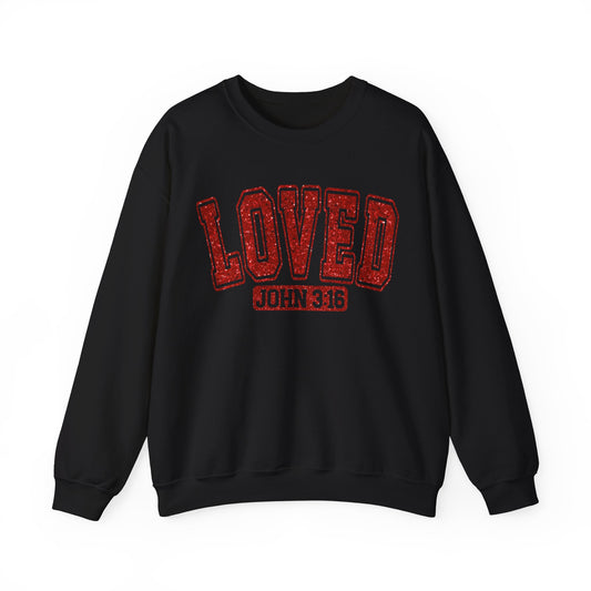 Loved 3:16  Crewneck Sweatshirt