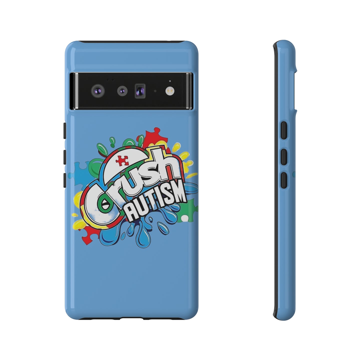 Crush Autism Tough  Phone Cases