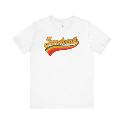 Retro Juneteenth T-shirt – Freedom in Full Color