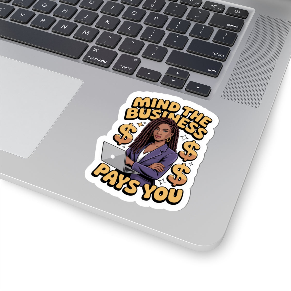 Mind the Business Kiss-Cut Stickers | Motivational Laptop Decal, Businesswoman Sticker, Office Decor, Entrepreneur Gift, Inspirational [...]