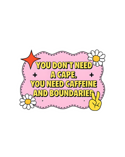 Coffee, Chaos & Confidence Sticker Pack – 10 Bold PNGs for Planners, Cricut, & Real-Mom Motivation