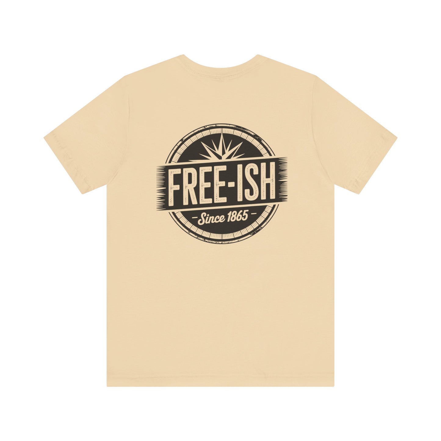 Free-Ish Unisex Tee - Fun Graphic T-Shirt for Cannabis Lovers, Ideal for Festivals, Gifting and Everyday Wear, Quirky Humor Shirt