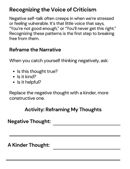 Embracing Me Guided Journal