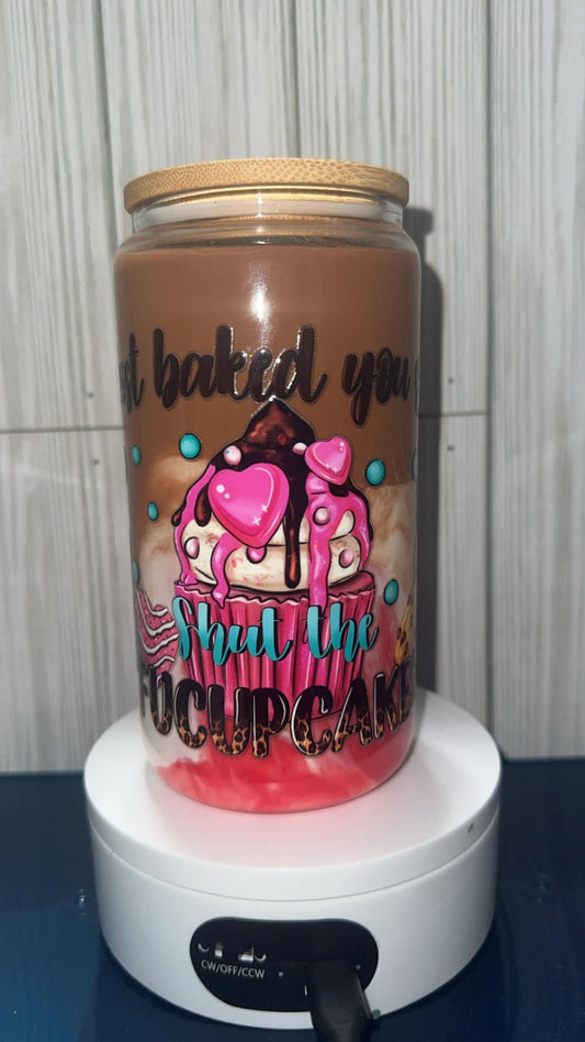 Cupcake love Snowglobe mug