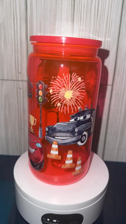 Cars kid acrylic tumbler cup