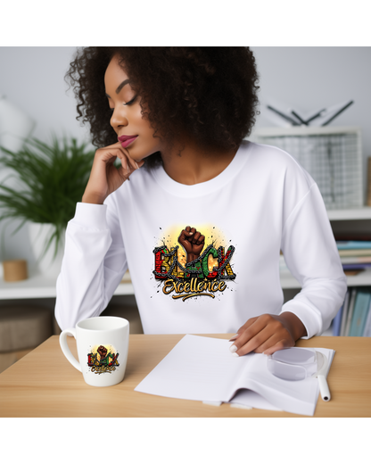 Black Excellence Jersey Short Sleeve Tee