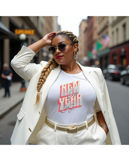 T-Shirt New Year Less BS Unisex Tee