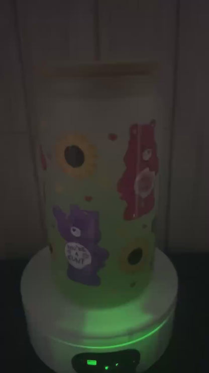 Care Bears adult glass tumbler