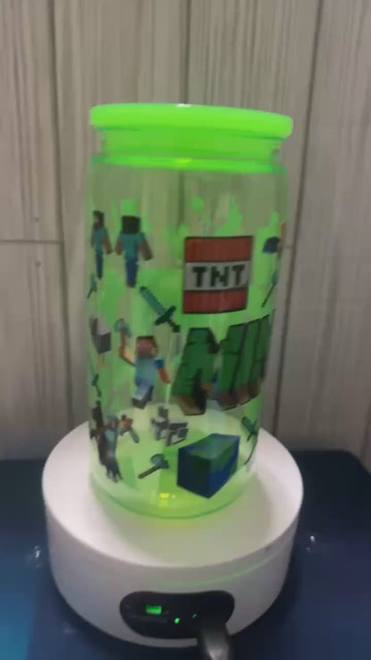 Minecraft Kids acrylic tumbler cup