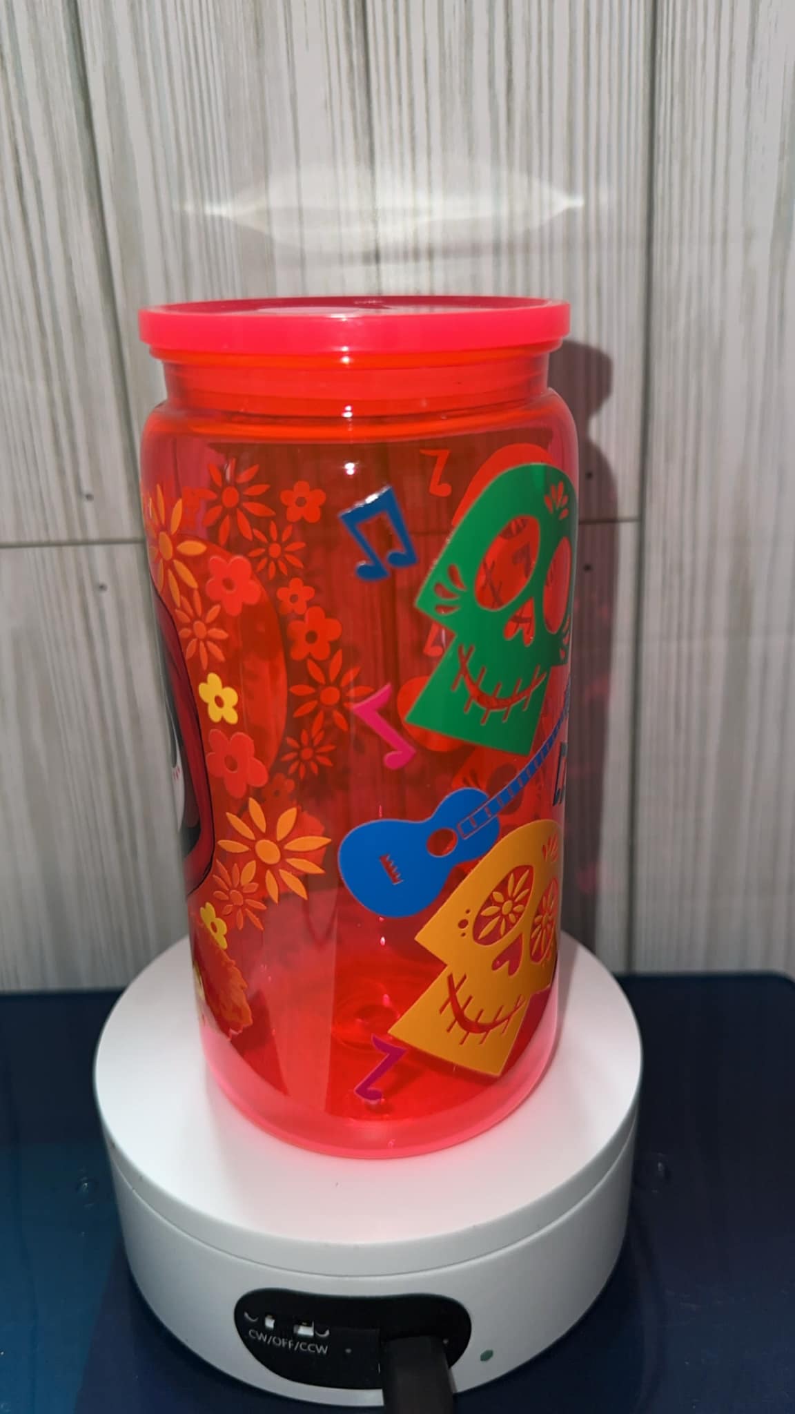 Miguel Coco kids acrylic tumbler