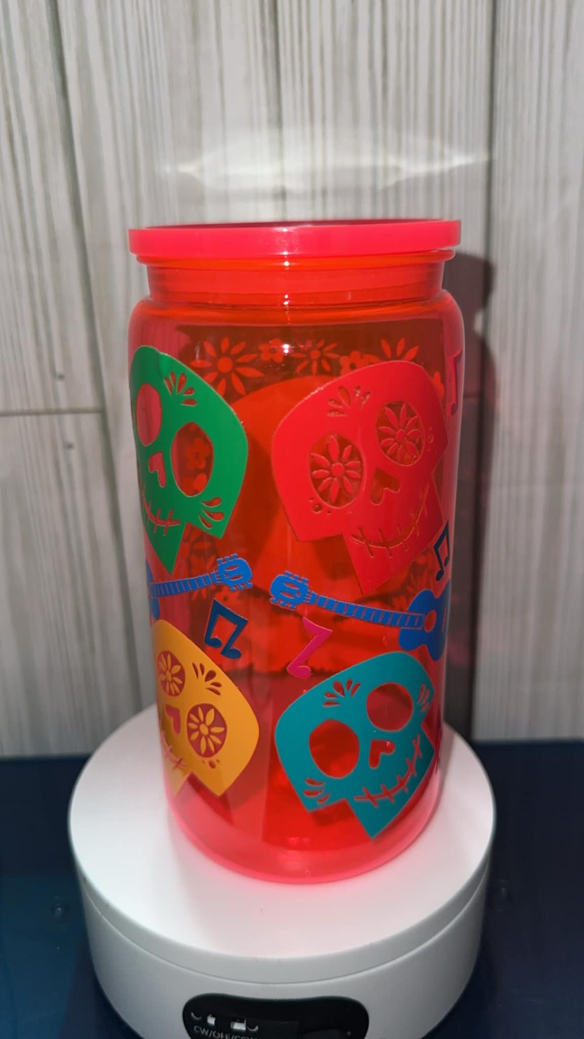 Miguel Coco kids acrylic tumbler