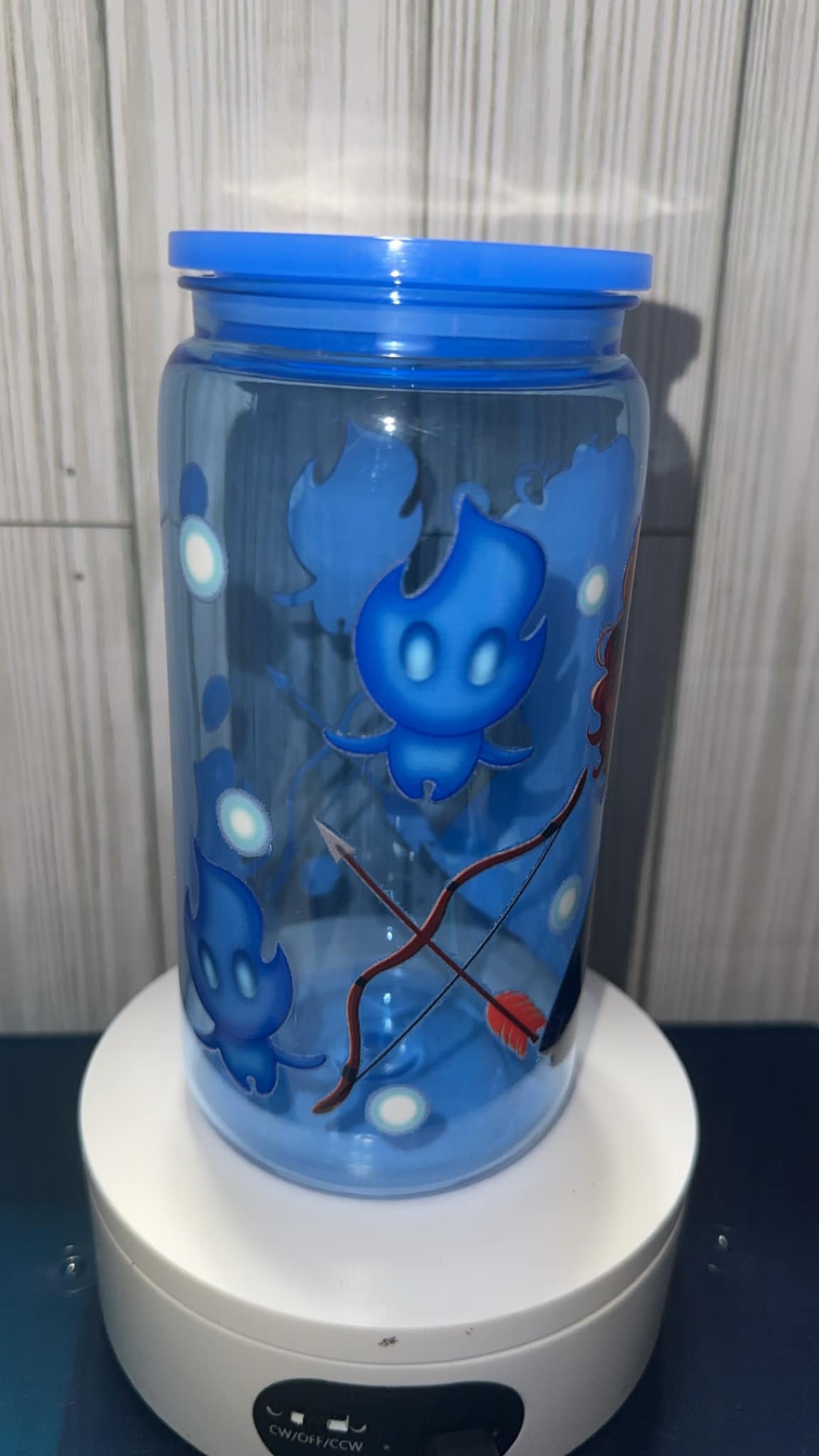 Little marda brave kids acrylic tumbler cup