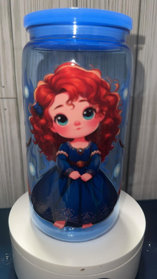 Little marda brave kids acrylic tumbler cup
