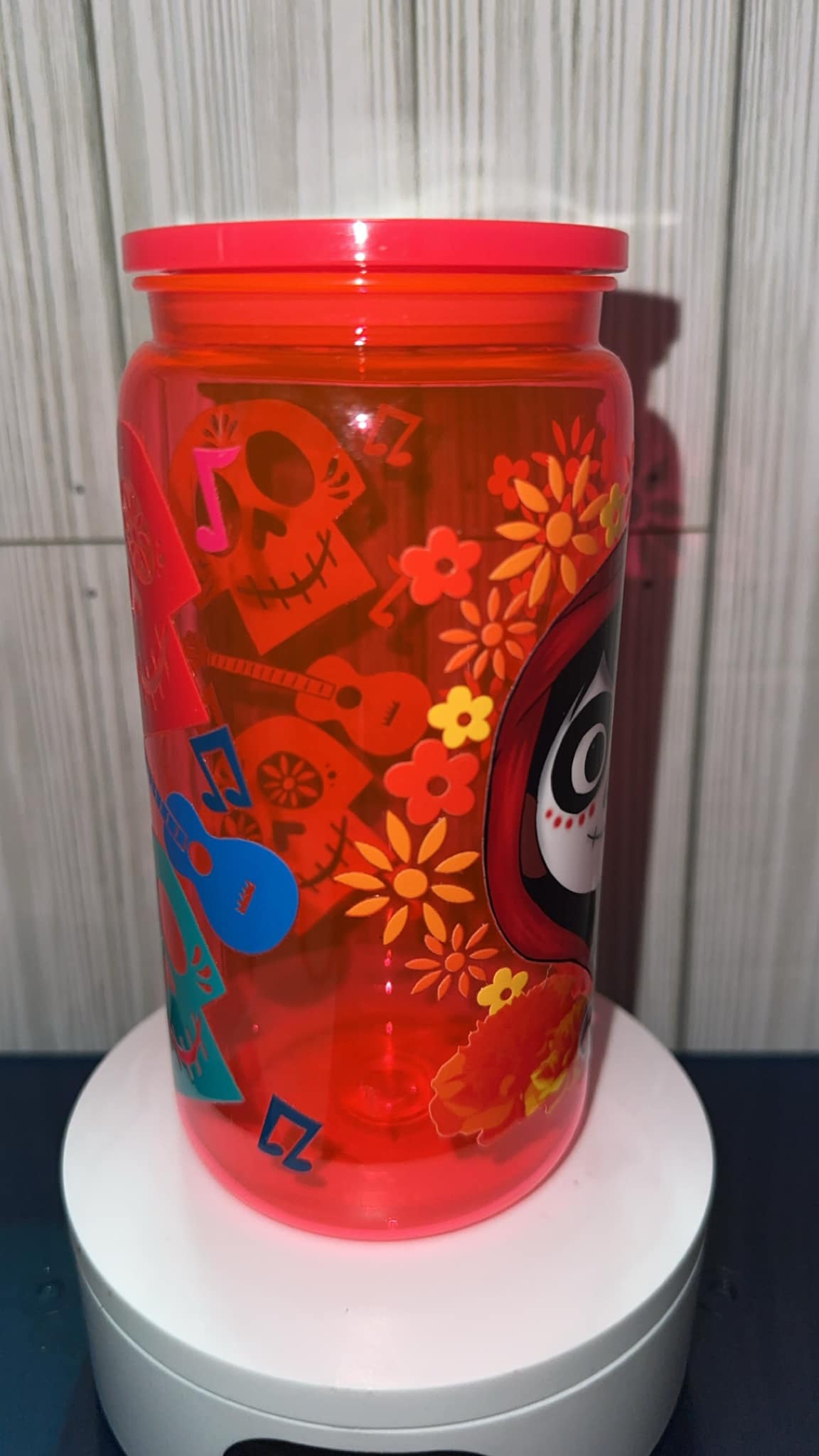 Miguel Coco kids acrylic tumbler