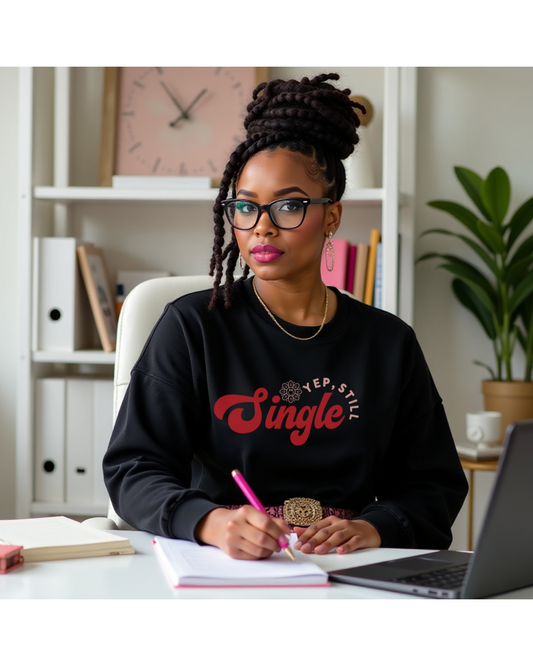 Funny Yup Still Single Sweatshirt